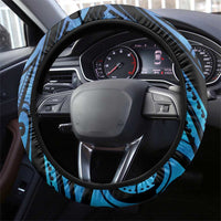 New Zealand Matariki Steering Wheel Cover Maori Humpback Whale Galaxy