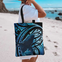 New Zealand Matariki Tote Bag Maori Humpback Whale Galaxy LT22 - Polynesian Pride