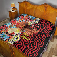 Papua New Guinea Pidgin Language Week Quilt Halo Olgeta Tok Pisin Wik Bird Of Paradise Oro Batik LT22 - Polynesian Pride