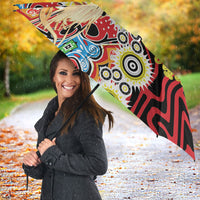 Papua New Guinea Pidgin Language Week Umbrella Halo Olgeta Tok Pisin Wik Bird Of Paradise Oro Batik LT22 - Polynesian Pride