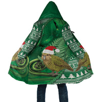 New Zealand Kakapo Christmas In July Cloak Silver Fern Santa Xmas Green Color
