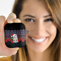 New Zealand Hei Tiki Christmas In July AirPods Case Pohutukawa Santa Xmas Polynesian Pattern LT22 - Polynesian Pride