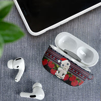 New Zealand Hei Tiki Christmas In July AirPods Case Pohutukawa Santa Xmas Polynesian Pattern LT22 - Polynesian Pride