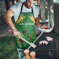South Canterbury Anniversary Day Apron Kiwi Kowhai Silver Fern Maori Pattern LT22 - Polynesian Pride