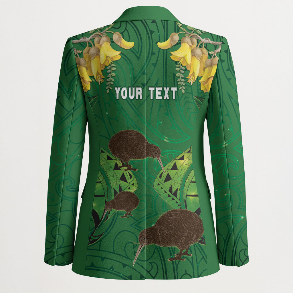 Personalised South Canterbury Anniversary Day Blazer Kiwi Kowhai Silver Fern Maori Pattern LT22 - Polynesian Pride