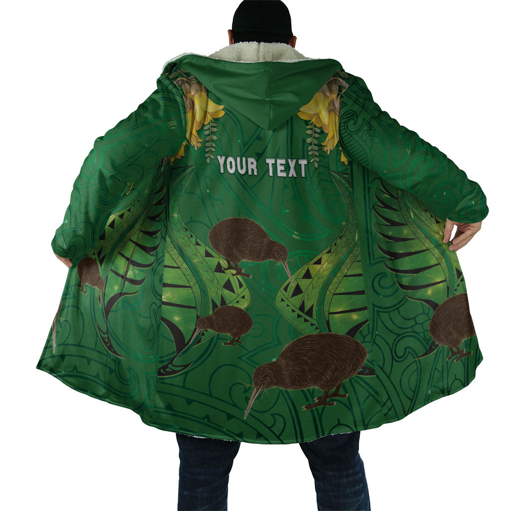 Personalised South Canterbury Anniversary Day Cloak Kiwi Kowhai Silver Fern Maori Pattern LT22 - Polynesian Pride
