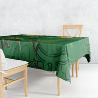South Canterbury Anniversary Day Tablecloth Kiwi Kowhai Silver Fern Maori Pattern LT22 - Polynesian Pride