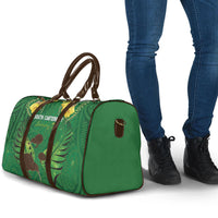 South Canterbury Anniversary Day Travel Bag Kiwi Kowhai Silver Fern Maori Pattern LT22 - Polynesian Pride