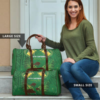 South Canterbury Anniversary Day Travel Bag Kiwi Kowhai Silver Fern Maori Pattern LT22 - Polynesian Pride