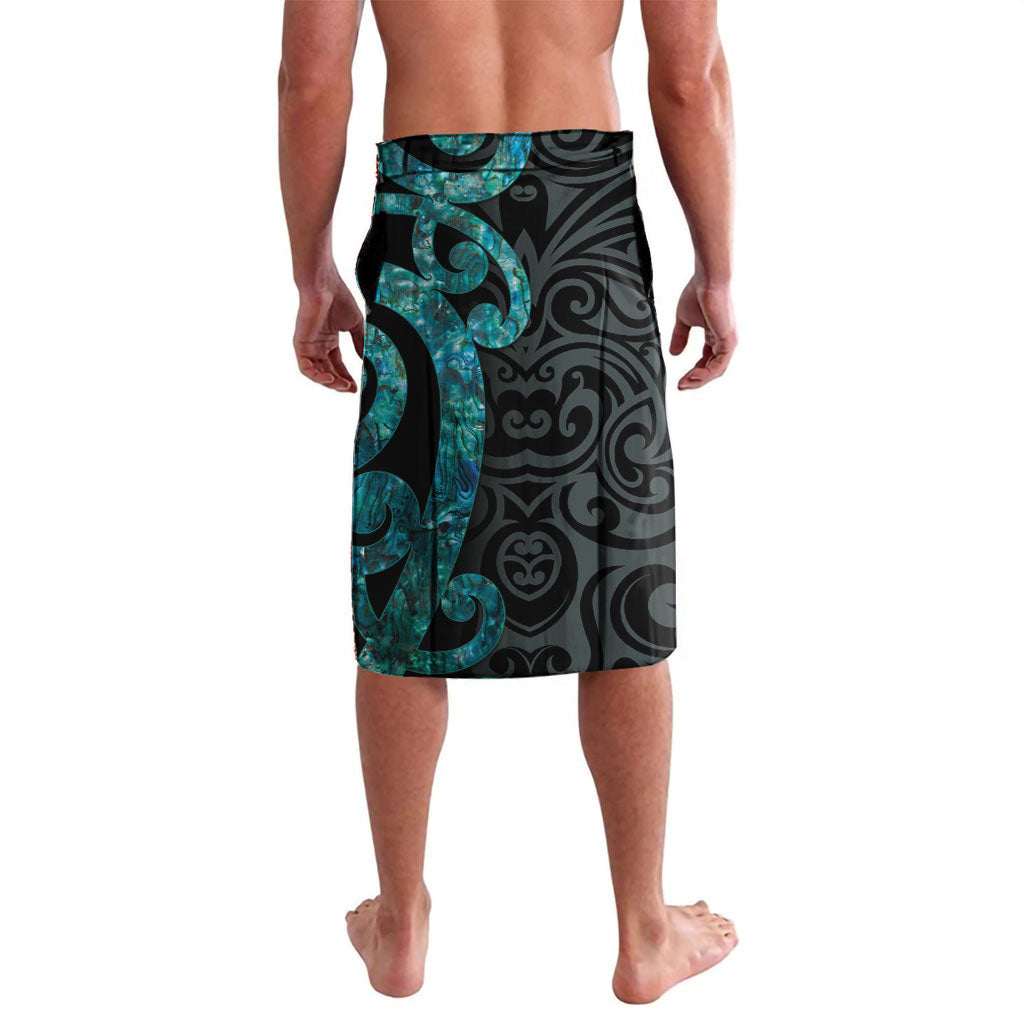 New Zealand Tui Bird Wahaika Lavalava Maori Weapon Paua Shell Koru Pattern LT22 - Polynesian Pride