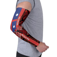 Aotearoa Iwi Ngapuhi Arm Sleeves Tuhoronuku Kite United Tribes Flag Maori Pattern LT22 - Polynesian Pride