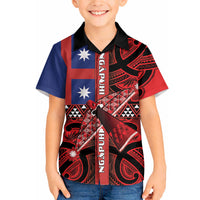 Aotearoa Iwi Ngapuhi Hawaiian Shirt Tuhoronuku Kite United Tribes Flag Maori Pattern LT22 - Polynesian Pride