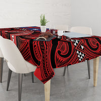 Aotearoa Iwi Ngapuhi Tablecloth Tuhoronuku Kite United Tribes Flag Maori Pattern LT22 - Polynesian Pride