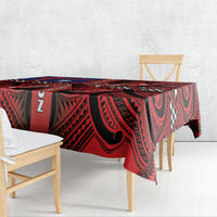 Aotearoa Iwi Ngapuhi Tablecloth Tuhoronuku Kite United Tribes Flag Maori Pattern LT22 - Polynesian Pride