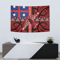 Aotearoa Iwi Ngapuhi Tapestry Tuhoronuku Kite United Tribes Flag Maori Pattern LT22 - Polynesian Pride