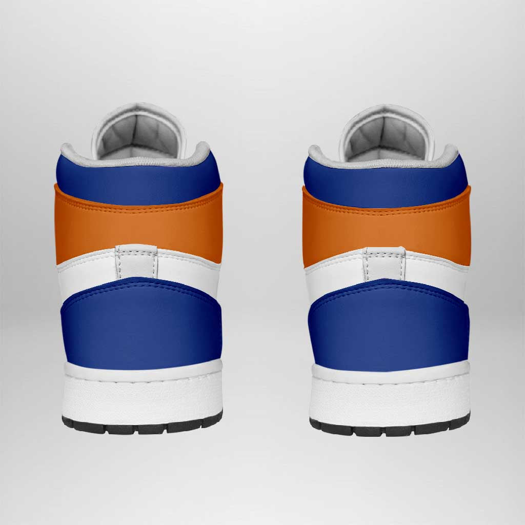 Marshall Islands High Sneakers AJ1 Coat Of Arms Flag Inspired