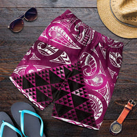 Matariki New Zealand Shorts for Men NZ Niho Taniwha Maori New Year Pink Galaxy LT14 Pink - Polynesian Pride