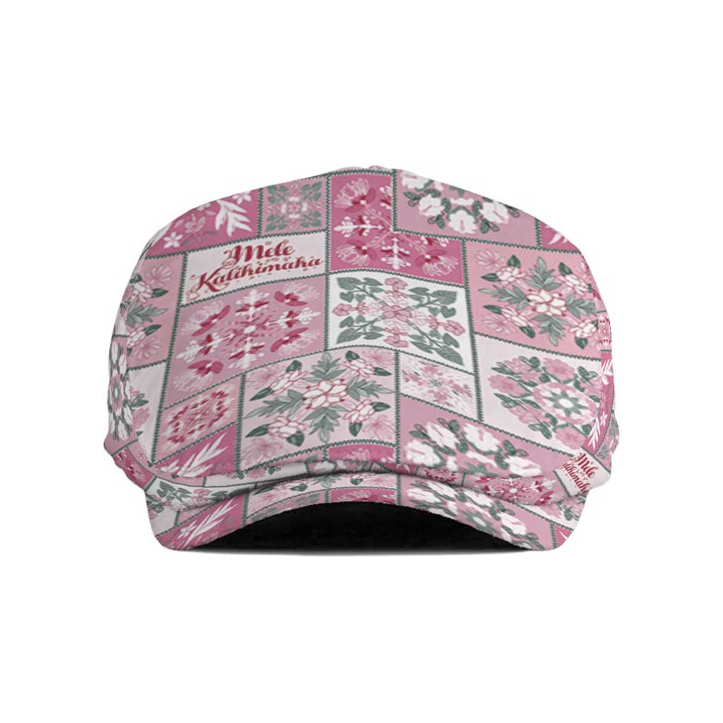 Mele Kalikimaka Hawaii Christmas Jeff Hat Akala Seamless Floral Motif - Polynesian Pride