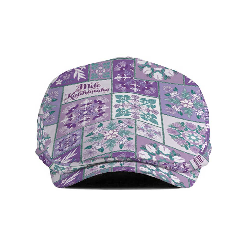 Mele Kalikimaka Hawaii Christmas Jeff Hat Poni Seamless Floral Motif - Polynesian Pride