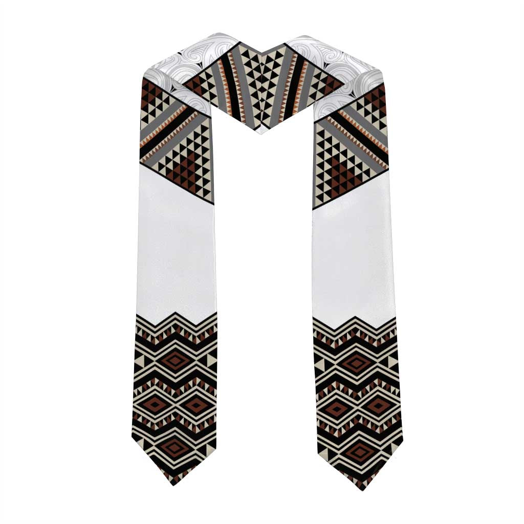 New Zealand Aotearoa Graduation Stole Taniko Art Simple Style