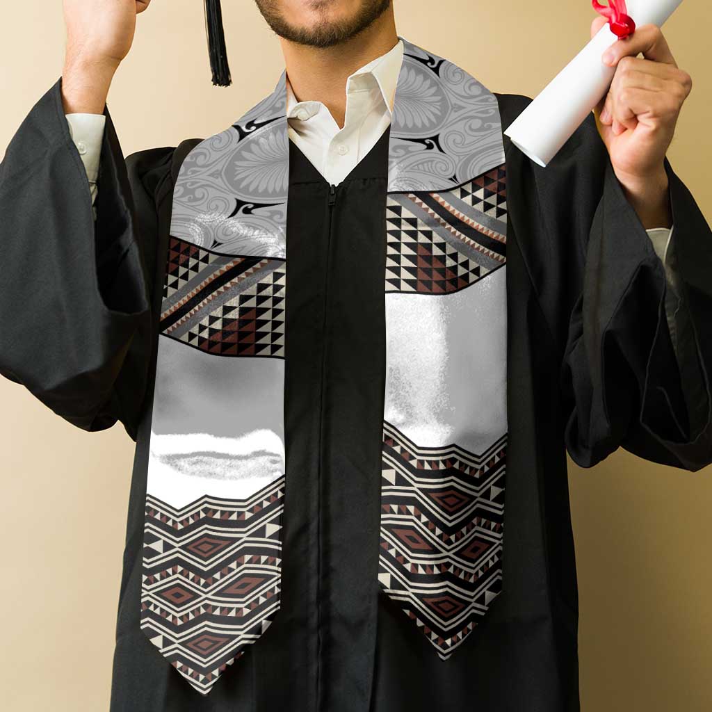 New Zealand Aotearoa Graduation Stole Taniko Art Simple Style