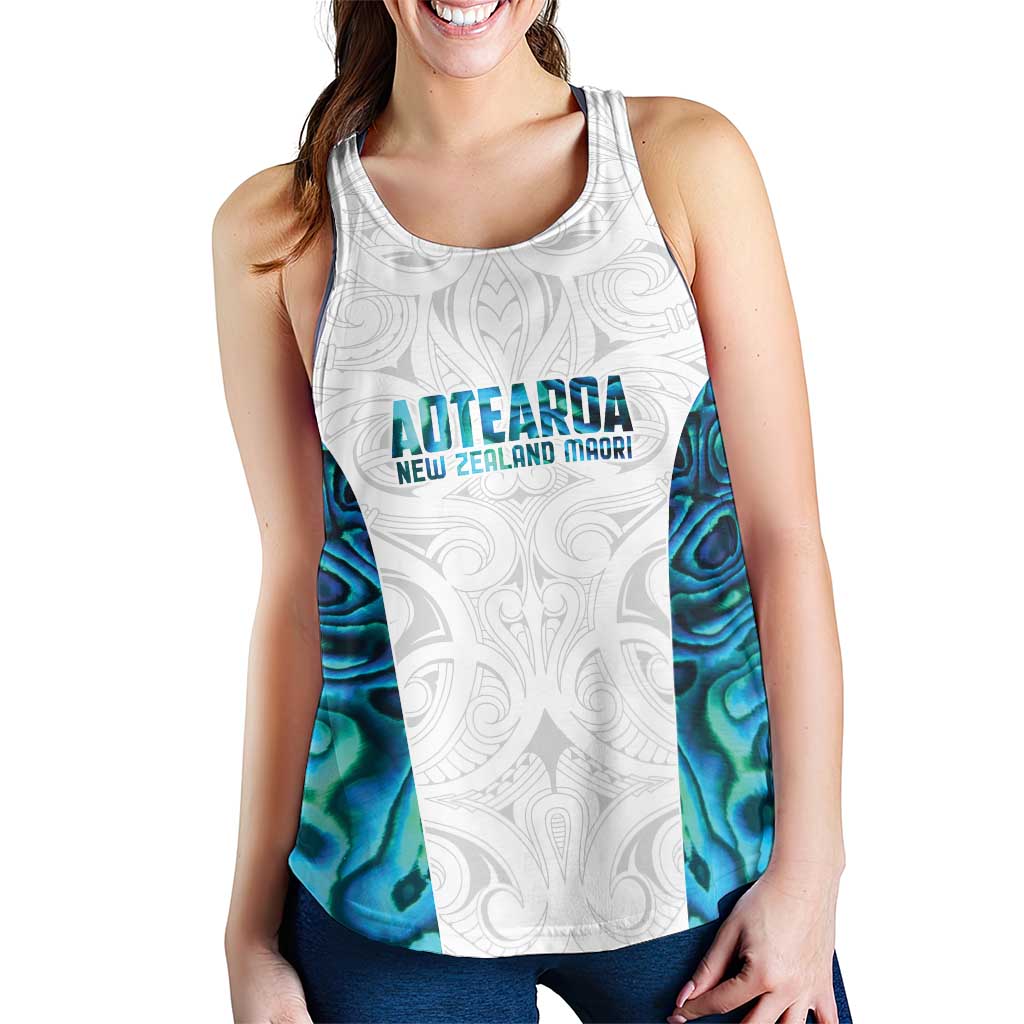 New Zealand Aotearoa Women Racerback Tank Maori Papua Shell Indigenous - Polynesian Pride