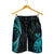 New Zealand Darts Shorts for Men Happiness Is A Tight Threesome Maori Paua Shell LT14