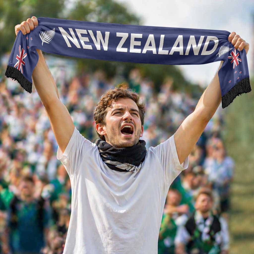 New Zealand Football 2026 Soccer Scarf Flag Style