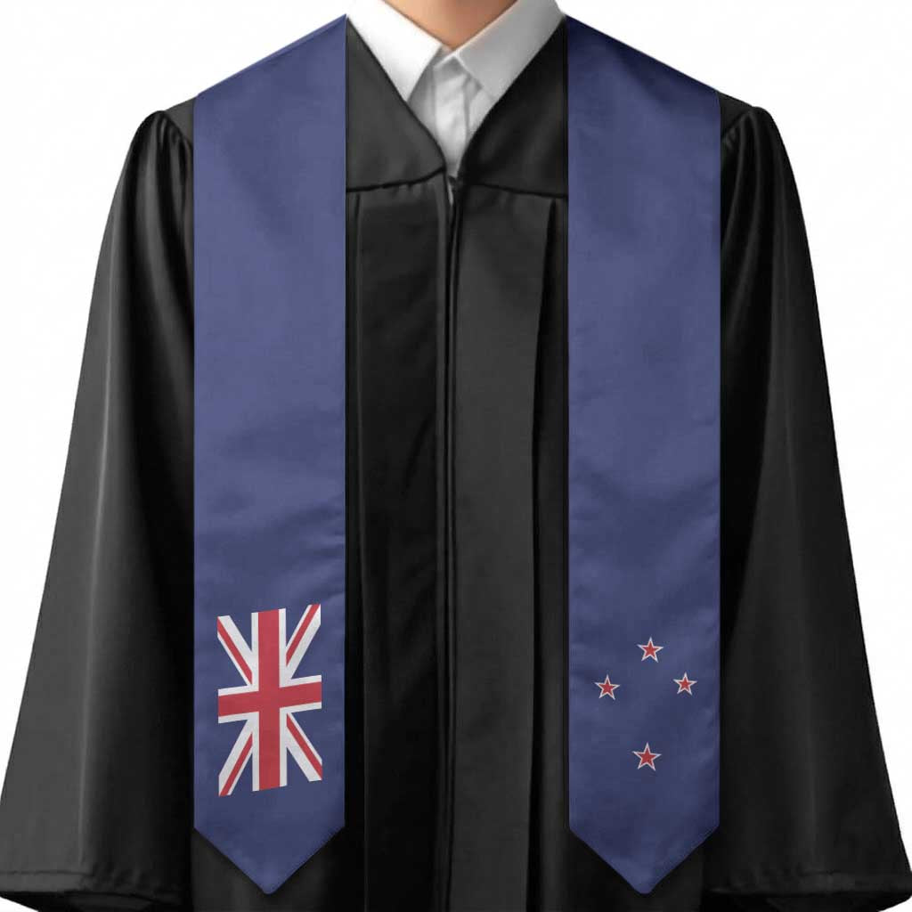 New Zealand Graduation Stole Flag Style