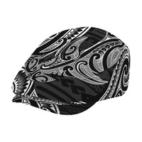 New Zealand Hammerhead Shark Jeff Hat Maori Haehae Mangopare Black - Polynesian Pride