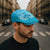 New Zealand Jeff Hat Fire Basketball Maori Tribal Sky Blue - Polynesian Pride