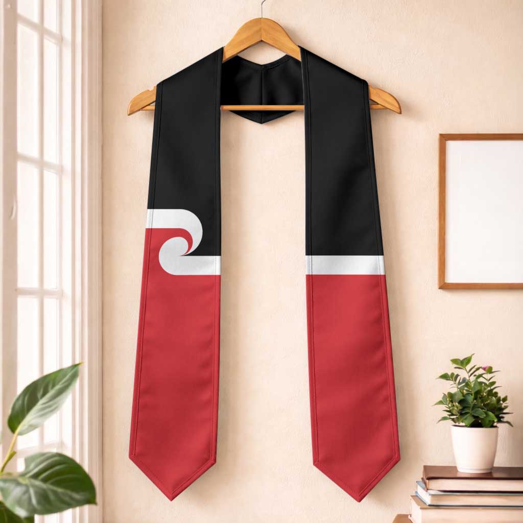 New Zealand Maori Graduation Stole Flag Style