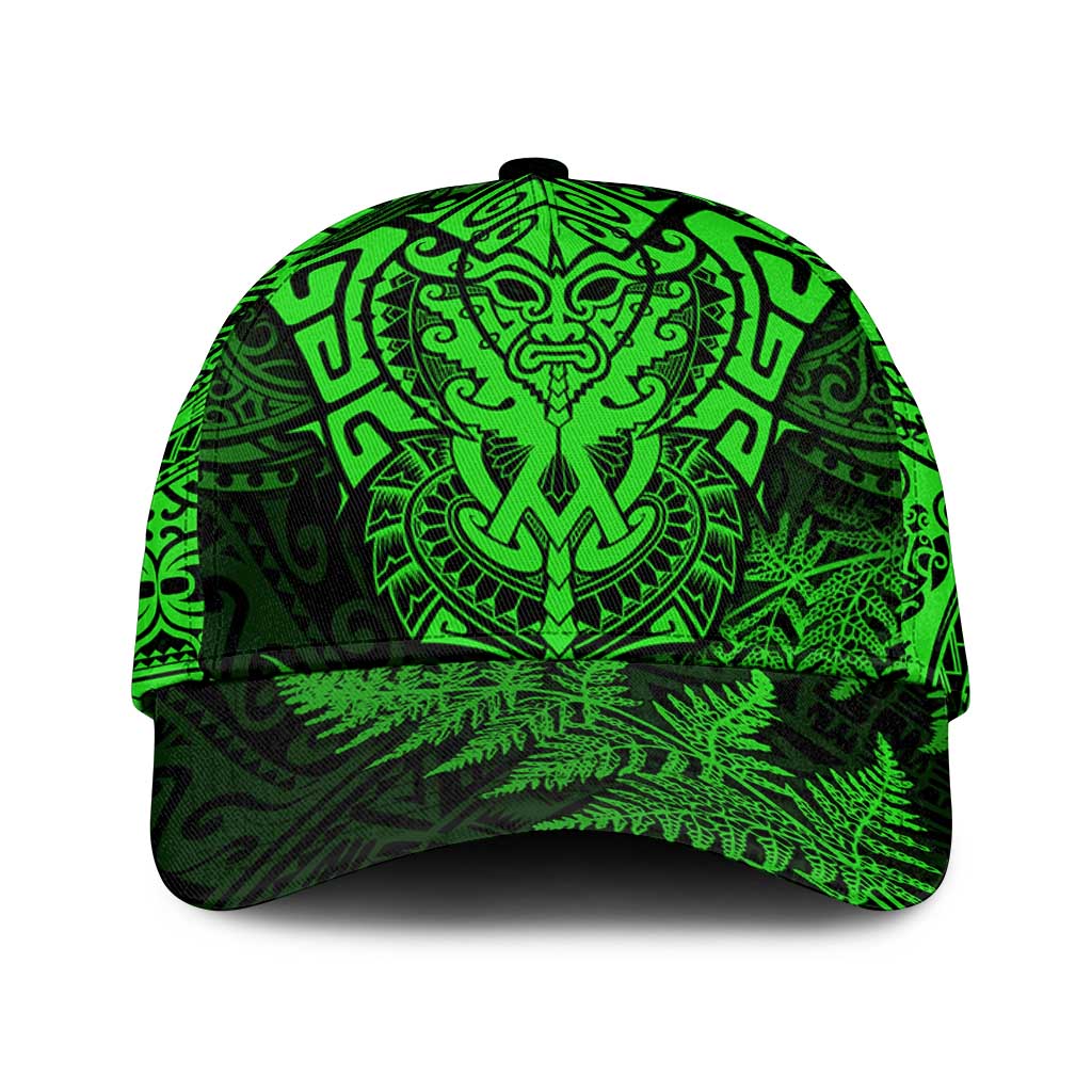 New Zealand Rugby All Green Classic Cap Silver Fern All Black Mix Ta Moko LT09