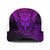 New Zealand Rugby All Purple Baseball Net Cap Silver Fern All Black Mix Ta Moko - Polynesian Pride