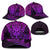 New Zealand Rugby All Purple Classic Cap Silver Fern All Black Mix Ta Moko LT09
