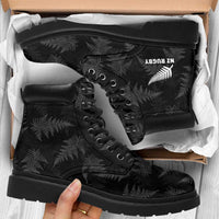 New Zealand Silver Fern Rugby All Season Boots Go Aotearoa World Cup - Polynesian Pride