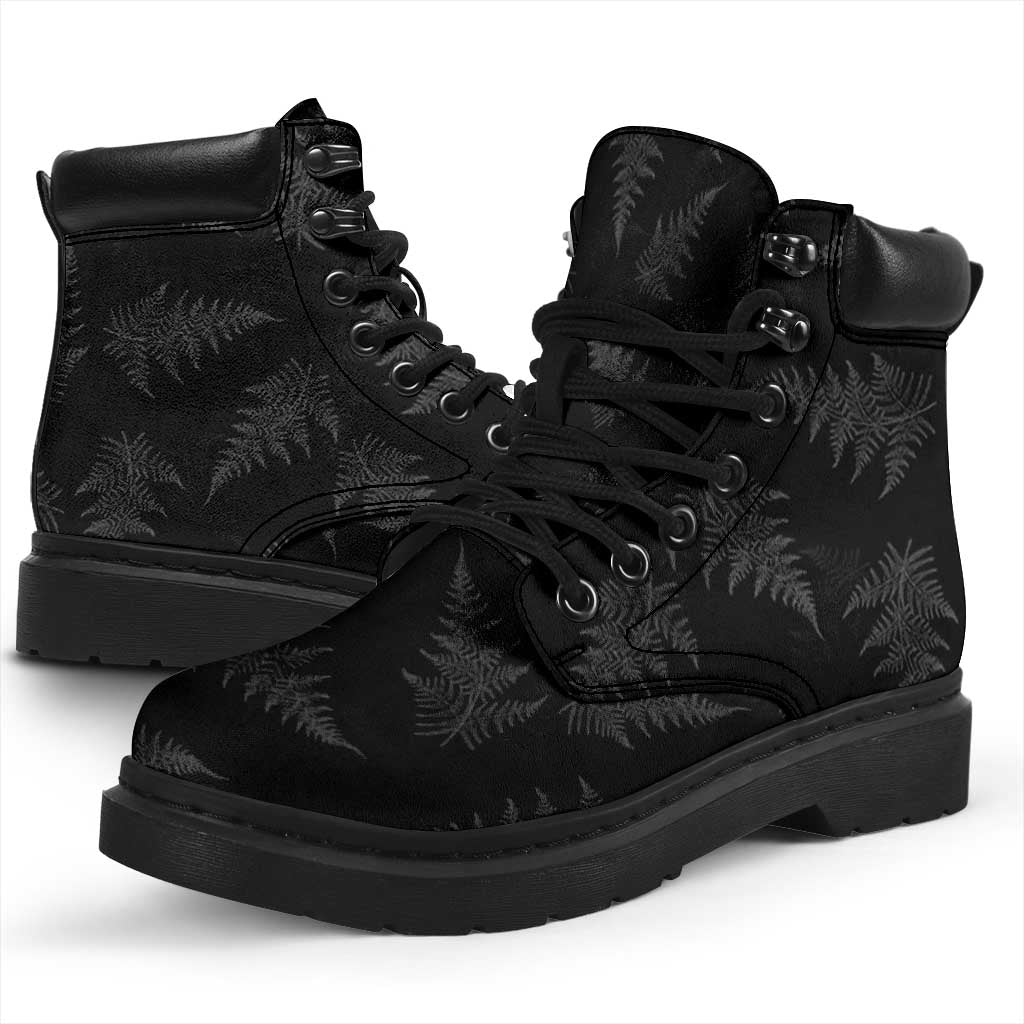 New Zealand Silver Fern Rugby All Season Boots Go Aotearoa World Cup - Polynesian Pride