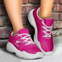 New Zealand Silver Fern Rugby Chunky Sneakers Go Aotearoa World Cup Pink Version - Polynesian Pride