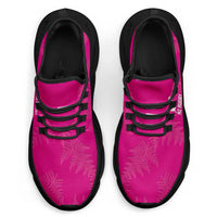 New Zealand Silver Fern Rugby Clunky Sneakers Go Aotearoa World Cup Pink Version - Polynesian Pride