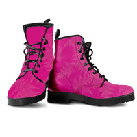 New Zealand Silver Fern Rugby Leather Boots Go Aotearoa World Cup Pink Version - Polynesian Pride