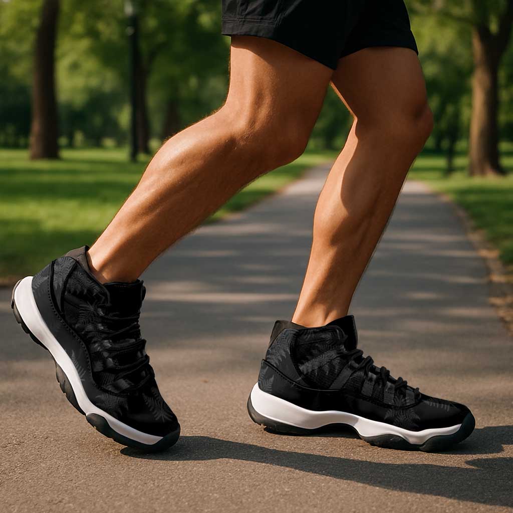 New Zealand Silver Fern Rugby Sneakers J11 Go Aotearoa World Cup - Polynesian Pride