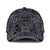 New Zealand Taiaha Maori Classic Cap Minimalist Silver Fern All Black LT09