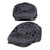 New Zealand Taiaha Maori Jeff Hat Minimalist Silver Fern All Black - Polynesian Pride