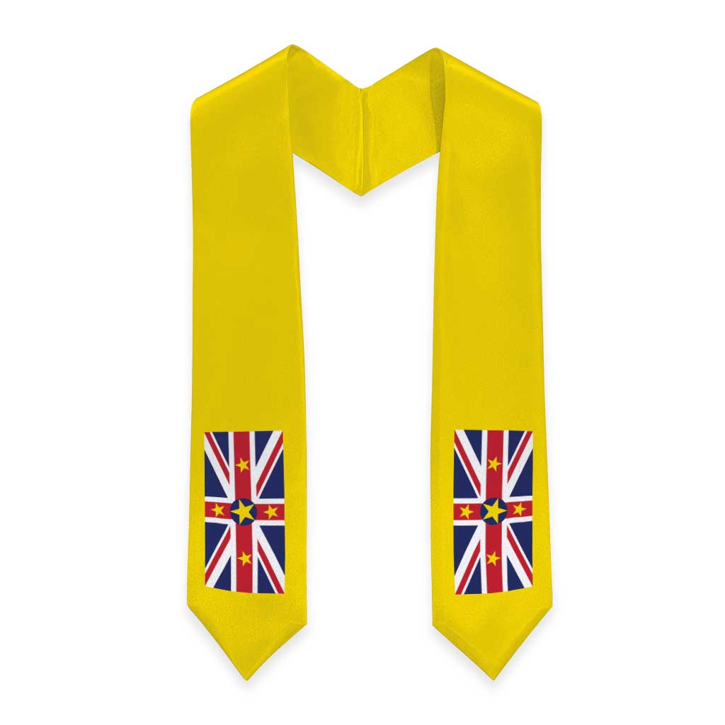 Niue Graduation Stole Flag Style
