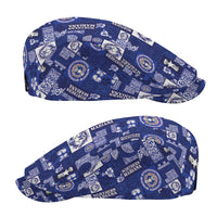Northern Mariana Islands Magof Nochebuena Jeff Hat Pacific Patchwork Xmas Vibes - Polynesian Pride