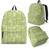 Omaomao Hawaii Breadfruit Palaka Motifs Backpack LT14 - Polynesian Pride