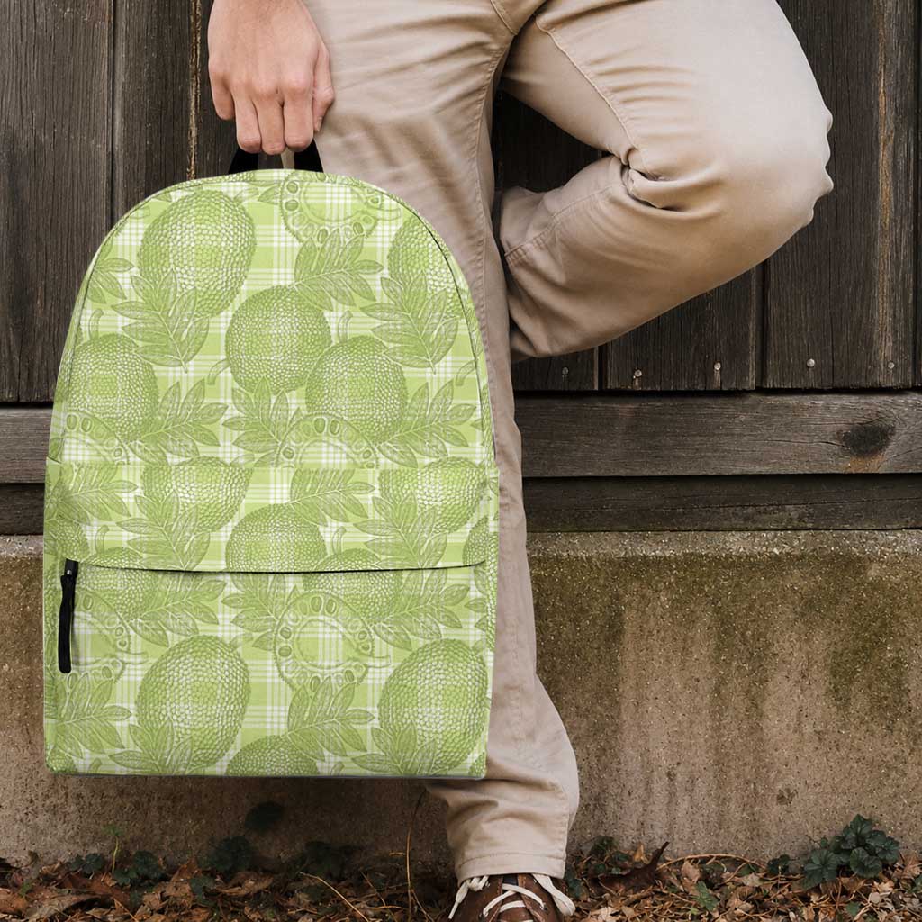 Omaomao Hawaii Breadfruit Palaka Motifs Backpack LT14 - Polynesian Pride