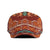Oxblood Batik Papua-inspired Pattern Jeff Hat - Polynesian Pride
