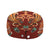 Oxblood Batik Papua-inspired Pattern Jeff Hat - Polynesian Pride