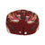 Oxblood Bird of Batik Papua Jeff Hat Exotic Natural Wealth of Papua - Polynesian Pride